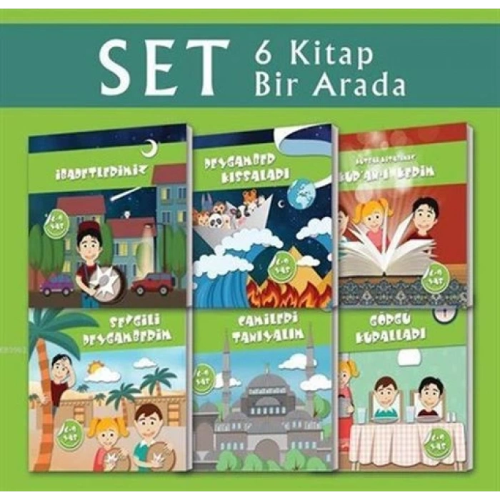 6-9 Yaş Eğitim Seti (6 Kitap)
