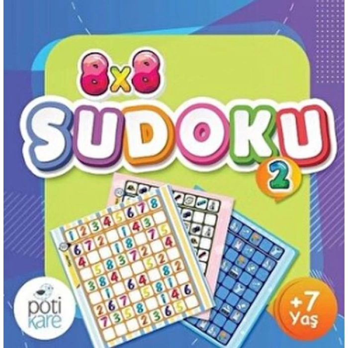 8x8 Çıkartmalı Sudoku 7+ (2)