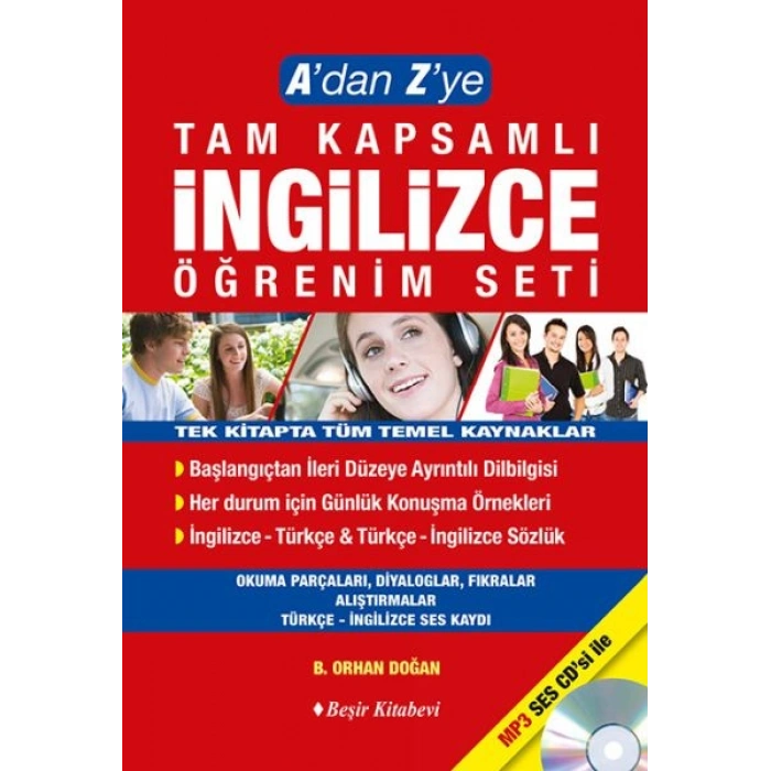 Adan Zye Tam Kapsamlı İngilizce Öğrenim Seti