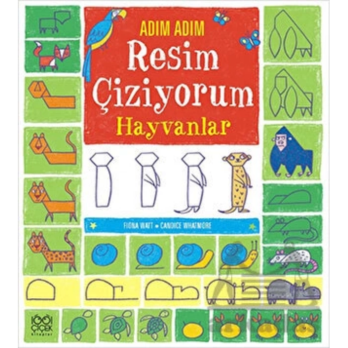 Adım Adım Resim Çiziyorum - Hayvanlar
