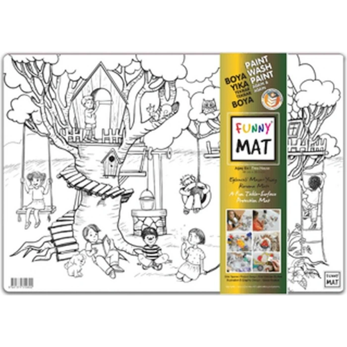 Akademi Çocuk - Funny Mat - Ağaç Evi