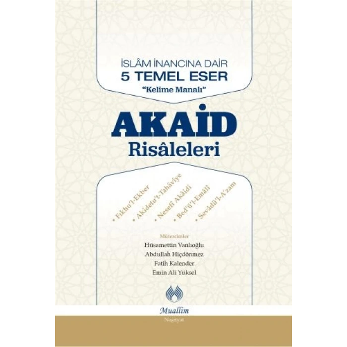 Akaid Risaleleri (Ciltli)