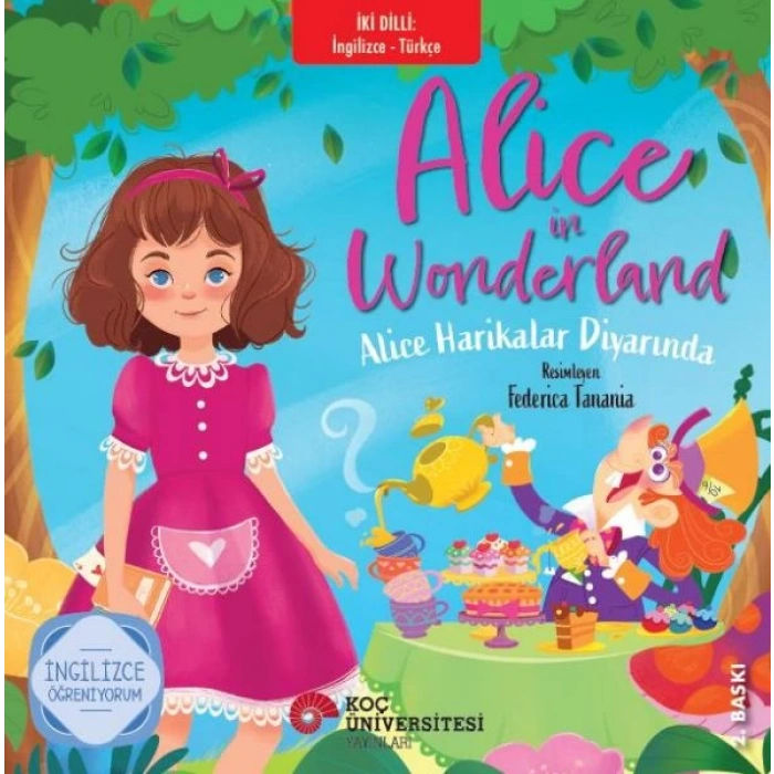 Alice Harikalar Diyarında (İki Dilli Türkçe-İngilizce)