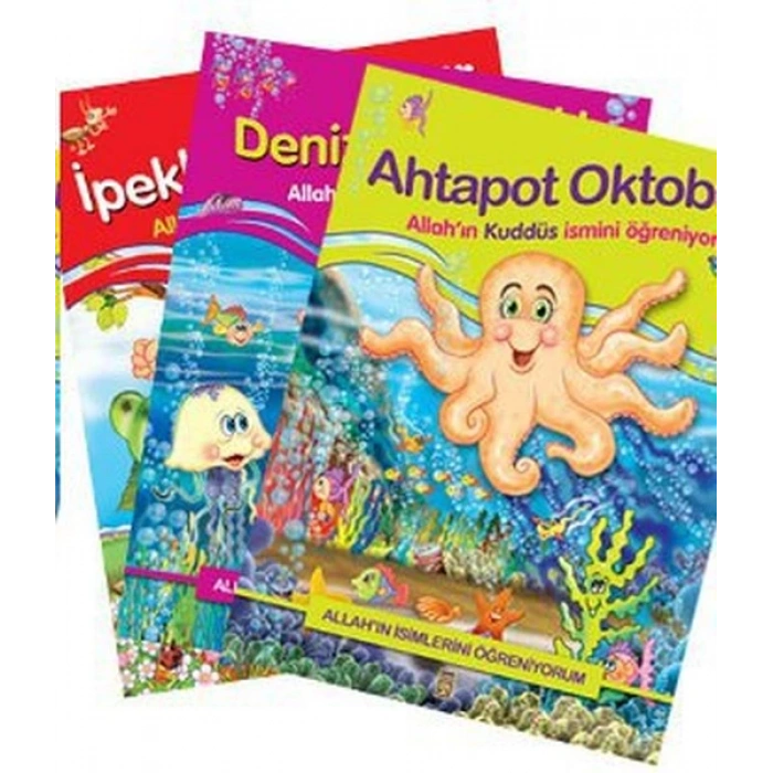 Allahın İsimlerini Öğreniyorum (10 Kitap Takım)