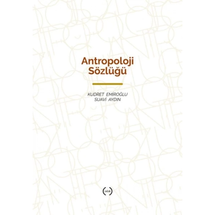 Antropoloji Sözlüğü