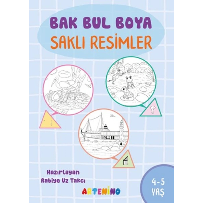 Bak Bul Boya – Saklı Resimler 4-5 Yaş