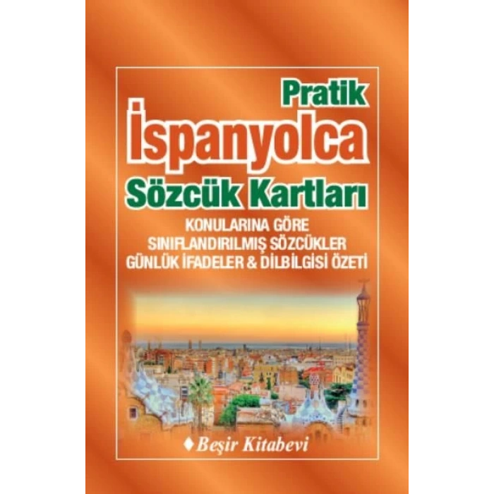 Beşir Pratik İspanyolca Sözcük Kartları