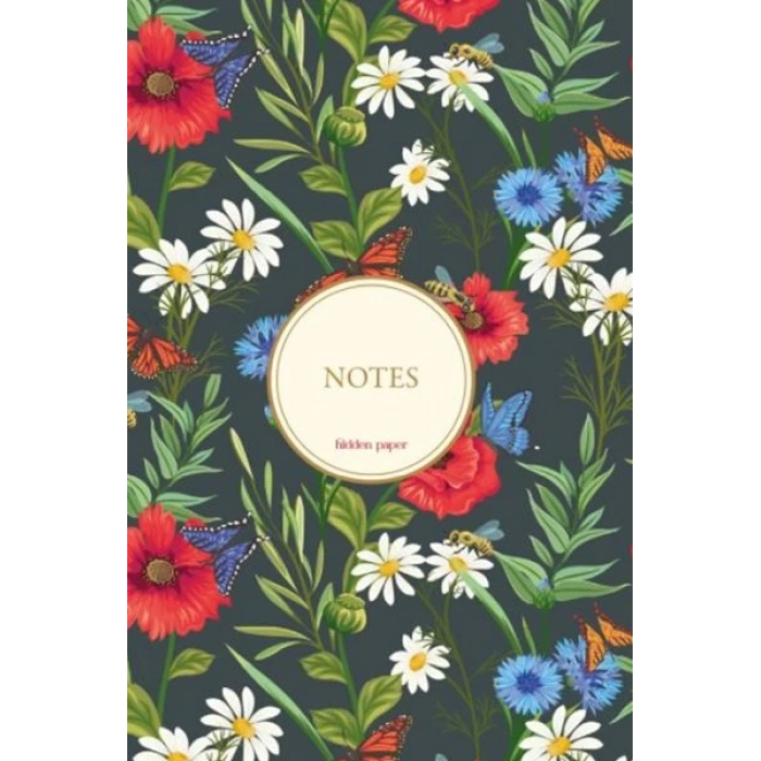 Bez Ciltli Çizgisiz Defter 5