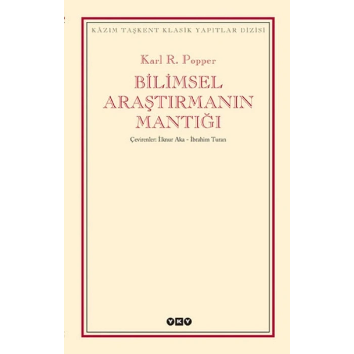 Bilimsel Araştırmanın Mantığı
