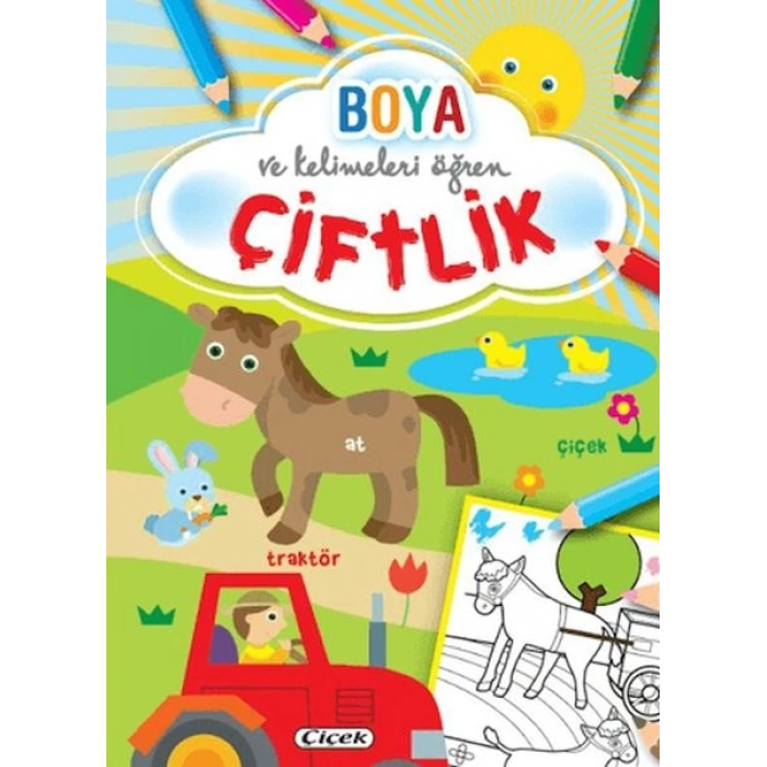 Boya ve Kelimeleri Öğren - Çiftlik