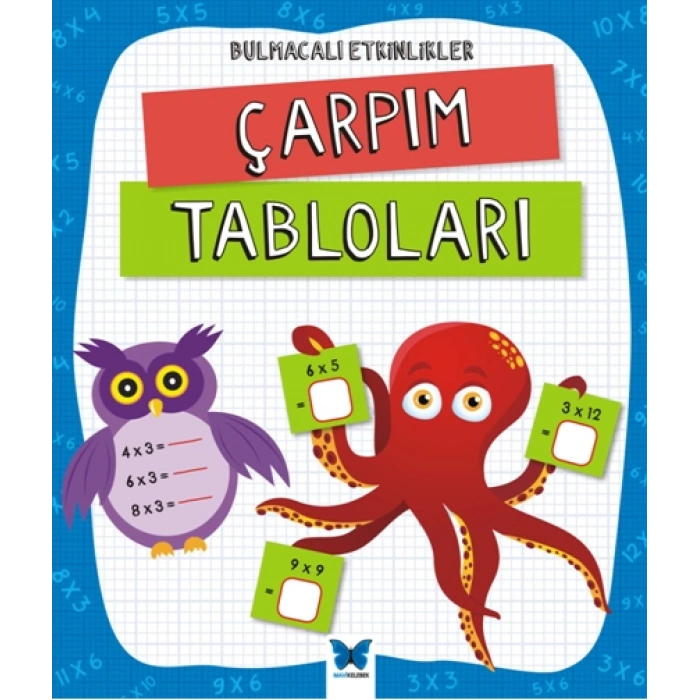 Bulmacalı Etkinlikler - Çarpım Tabloları