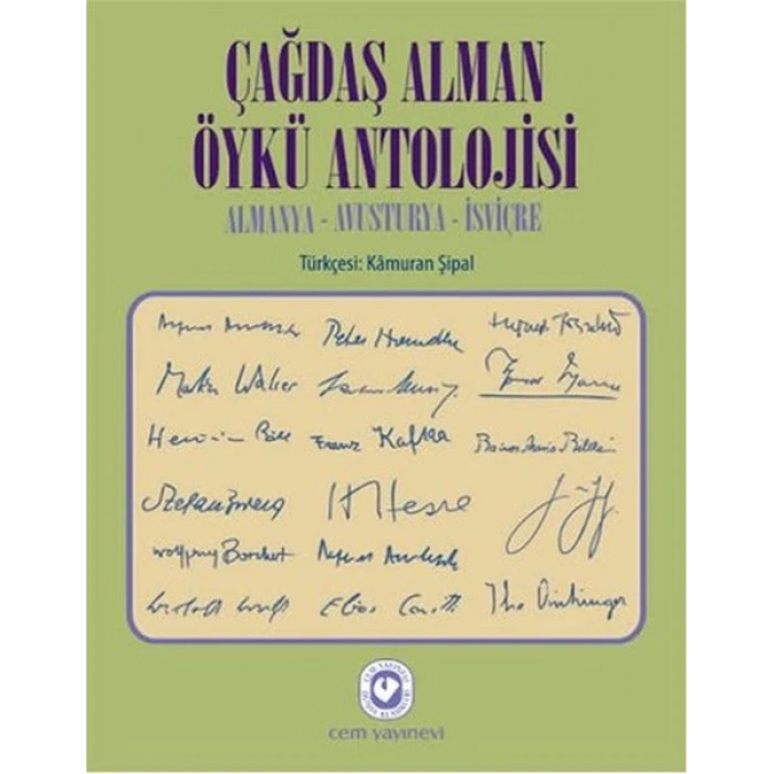 Çağdaş Alman Öykü Antolojisi (2 Cilt)  Almanya-Avusturya-İsviçre