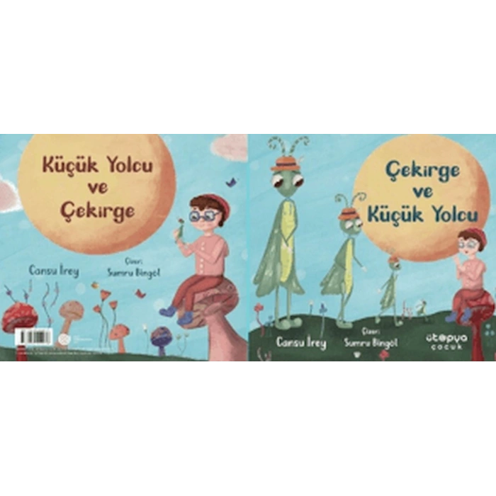Çekirge ve Küçük Yolcu - Küçük Yolcu ve Çekirge (İki Kitap Birlikte)