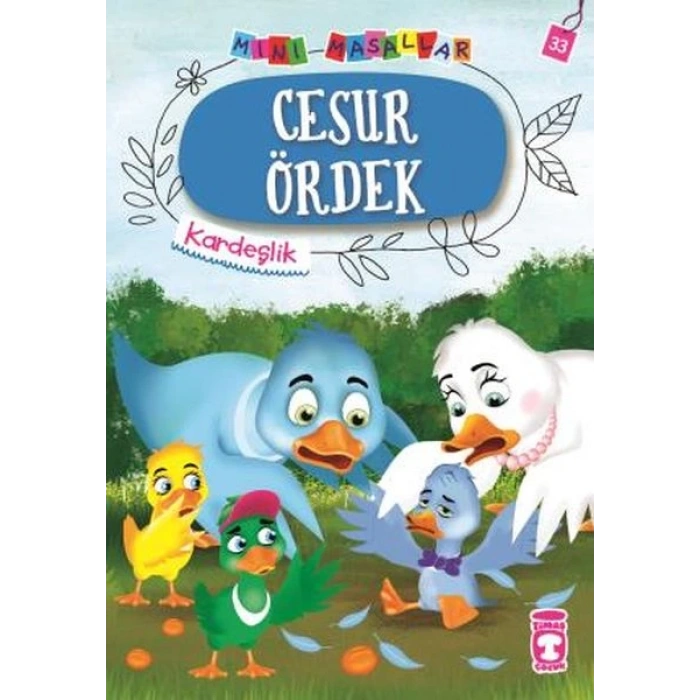 Cesur Ördek - Mini Masallar 4 (33)