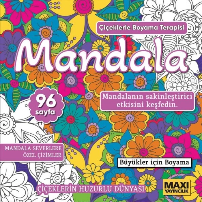 Çiçeklerle Mandala