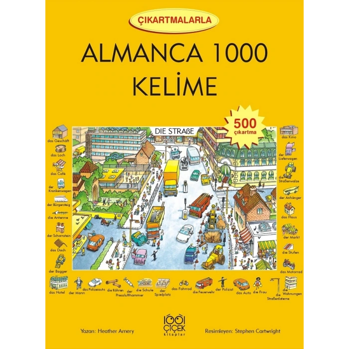 Çıkartmalarla Almanca 1000 Kelime