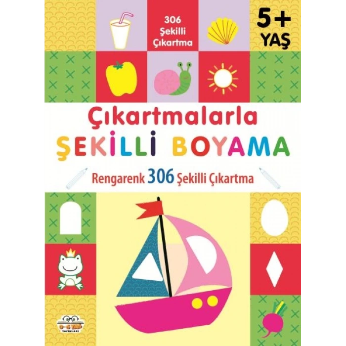 Çıkartmalarla Şekilli Boyama 5 Yaş Üstü