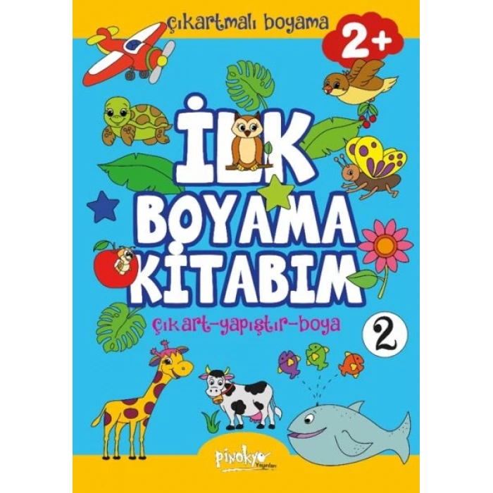 Çıkartmalı İlk Boyama Kitabım 2+ Yaş-2