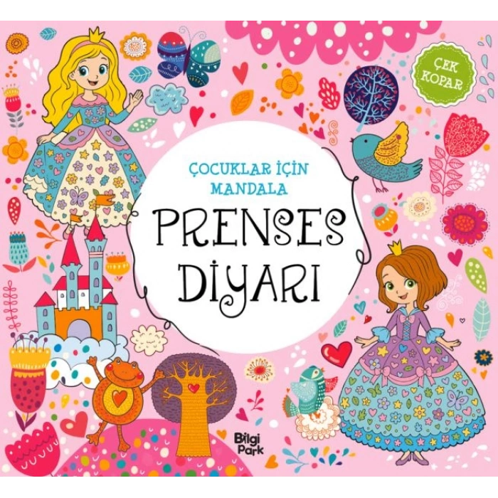 Çocuklar İçin Mandala - Prenses Diyarı