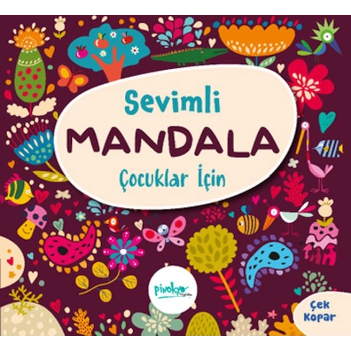 Çocuklar İçin Sevimli Mandala
