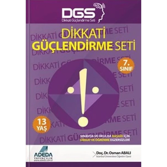 Dikkati Güçlendirme Seti - 7. Sınıf - 13 Yaş