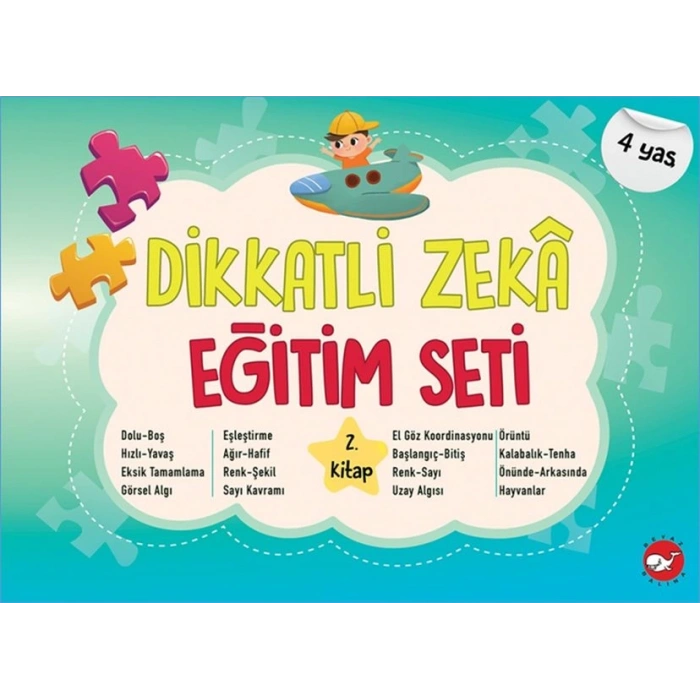 Dikkatli Zekâ Eğitim Seti 2. Kitap (4 Yaş)