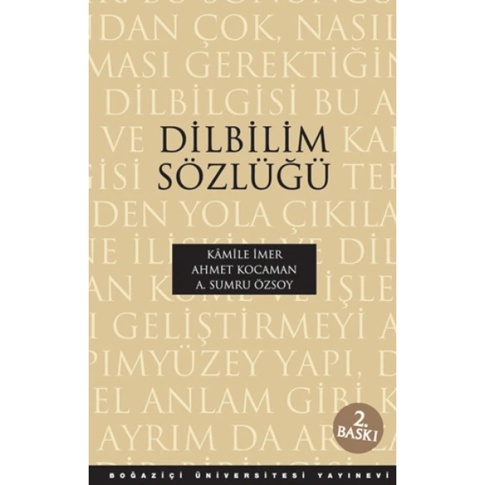Dilbilim Sözlüğü