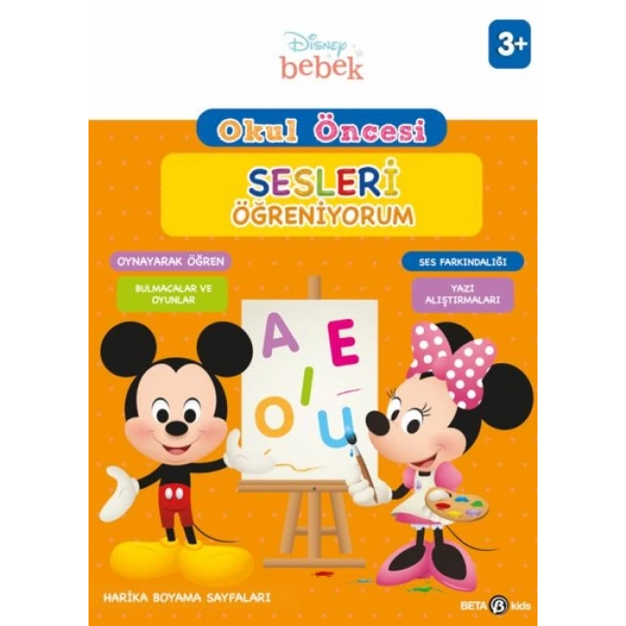 Disney Eğitsel Okul Öncesi Sesleri Öğreniyorum