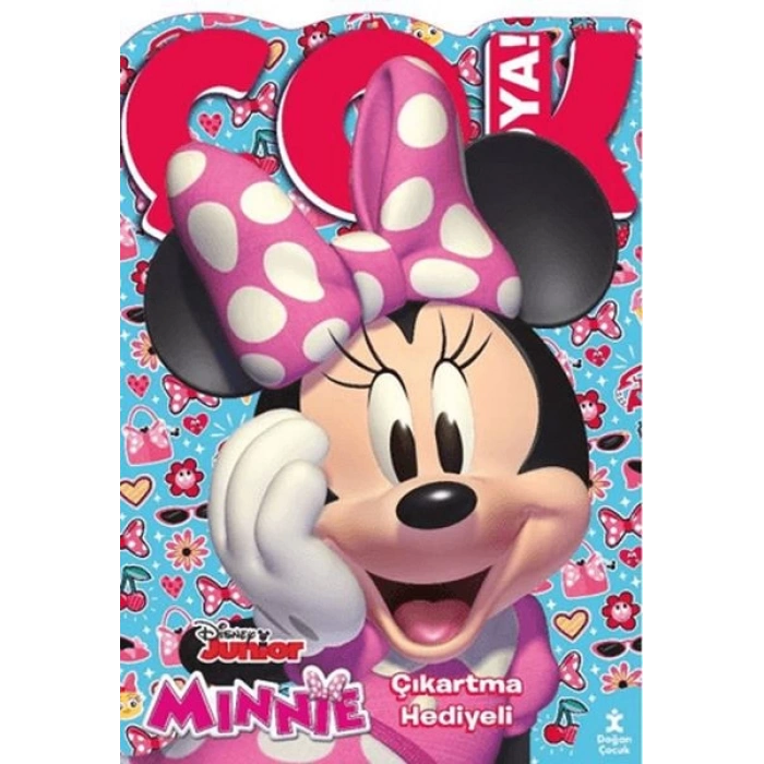 Disney Minnie Çıkartmalı Dev Boyama Kitabı