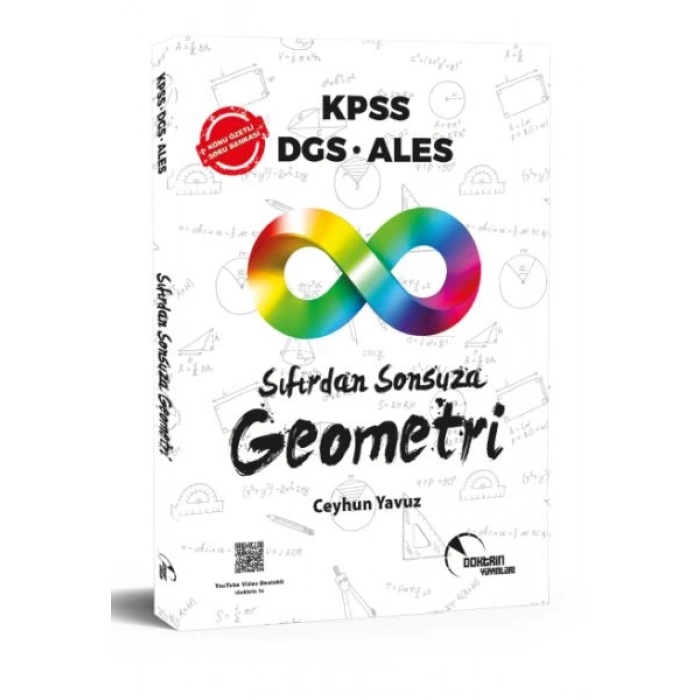 Doktrin Yayınları KPSS DGS  ALES Sıfırdan Sonsuza Geometri Konu Özetli Soru Bankası