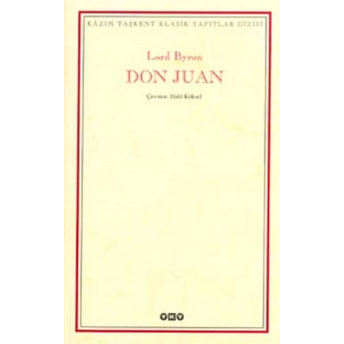 Don Juan (Ciltli)
