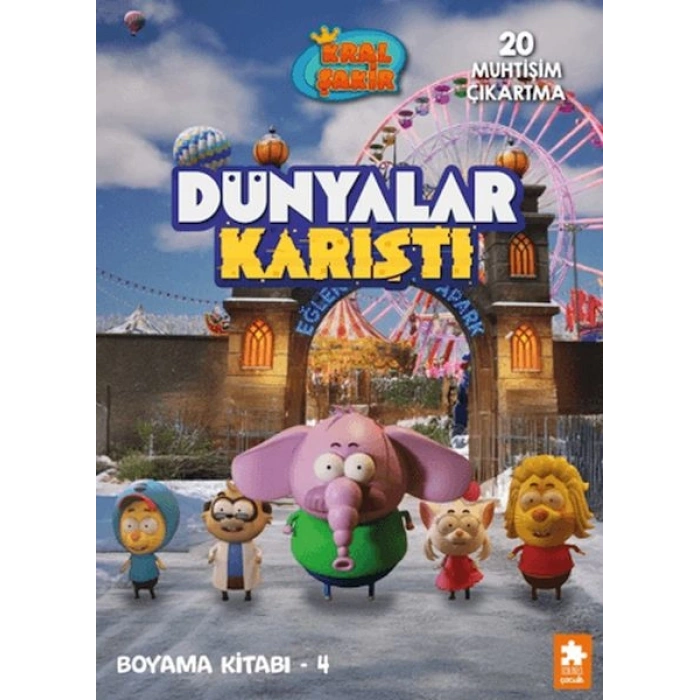 Dünyalar Karıştı Boyama Kitabı - 4