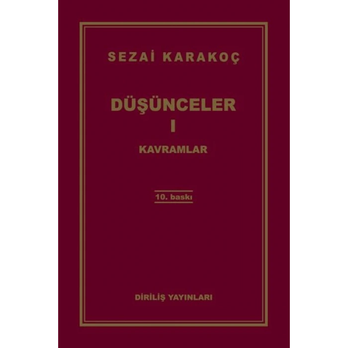 Düşünceler 1 - Kavramlar