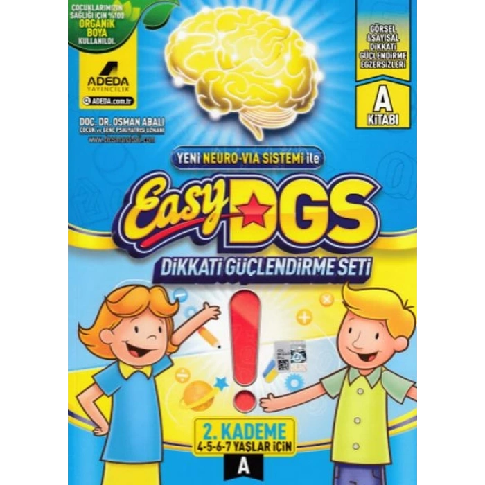 EASY Dikkati Güçlendirme Seti 4-7 yaş A Kitapçığı