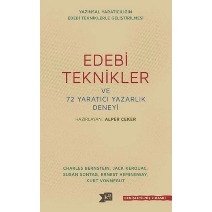 Edebi Teknikler ve 72 Yaratıcı Yazarlık Deneyi
