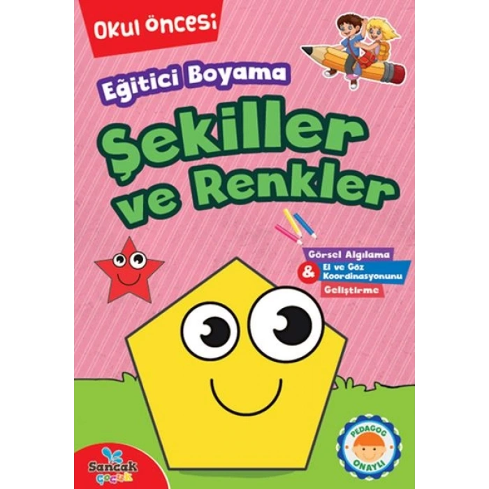 Eğitici Boyama - Şekiller ve Renkler