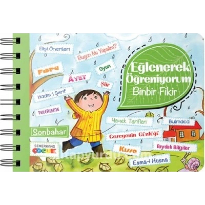 Eğlenerek Öğreniyorum / Binbir Fikir - Sonbahar