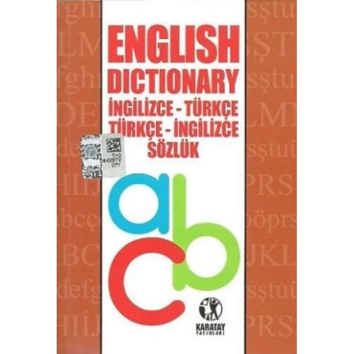 English Dictionary İngilizce-Türkçe Türkçe-İngilizce Sözlük (Cep Boy)