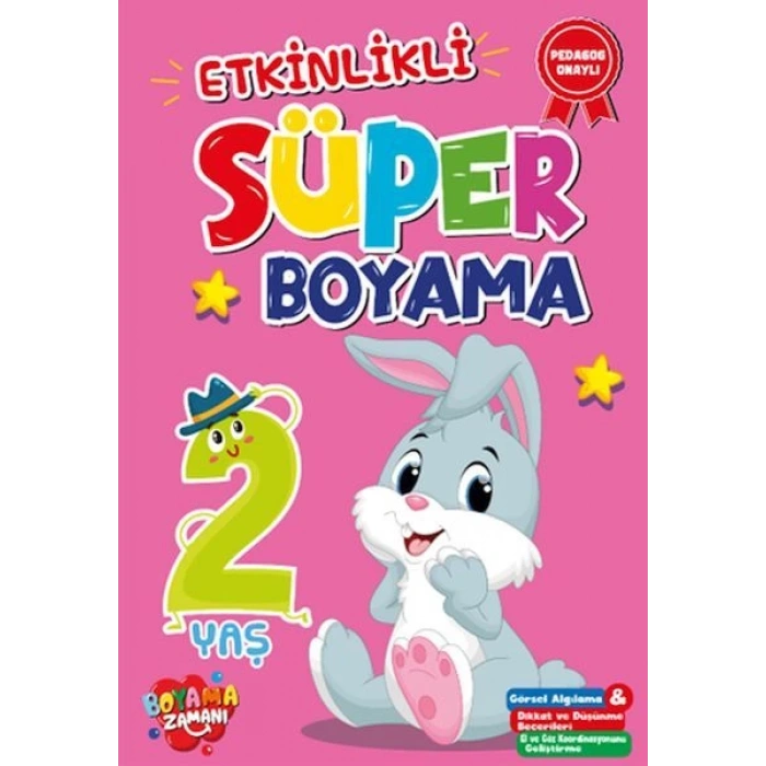 Etkinlikli Süper Boyama 2Yaş