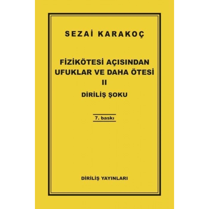 Fizikötesi Açısından Ufuklar ve Daha Ötesi 2