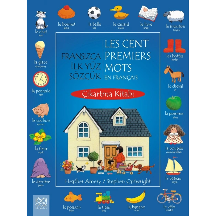 Fransızca İlk Yüz Sözcük Çıkartma Kitabı