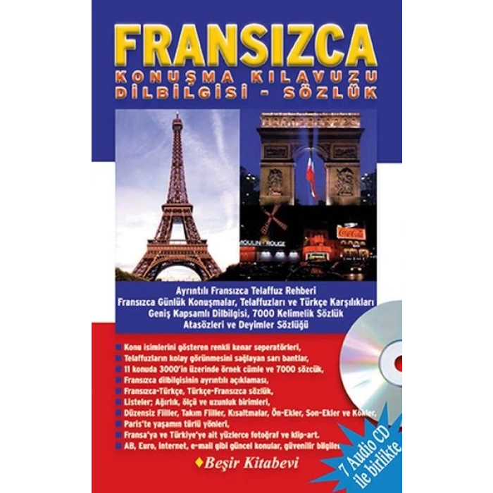 Fransızca Konuşma Kılavuzu Dilbilgisi - Sözlük (CDli)
