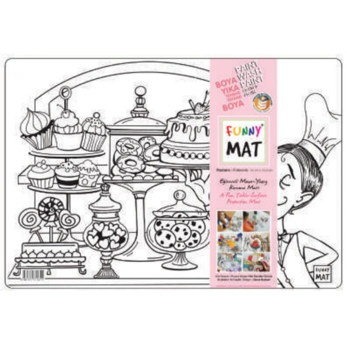 Funny Mat - Pastane 33,5x48cm