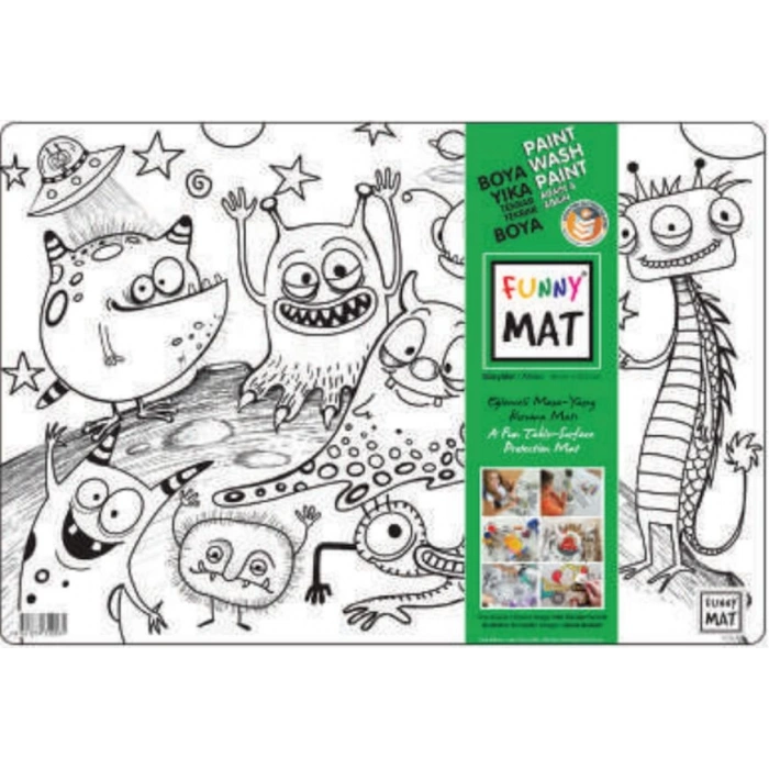 Funny Mat - Uzaylılar 33,5x48cm