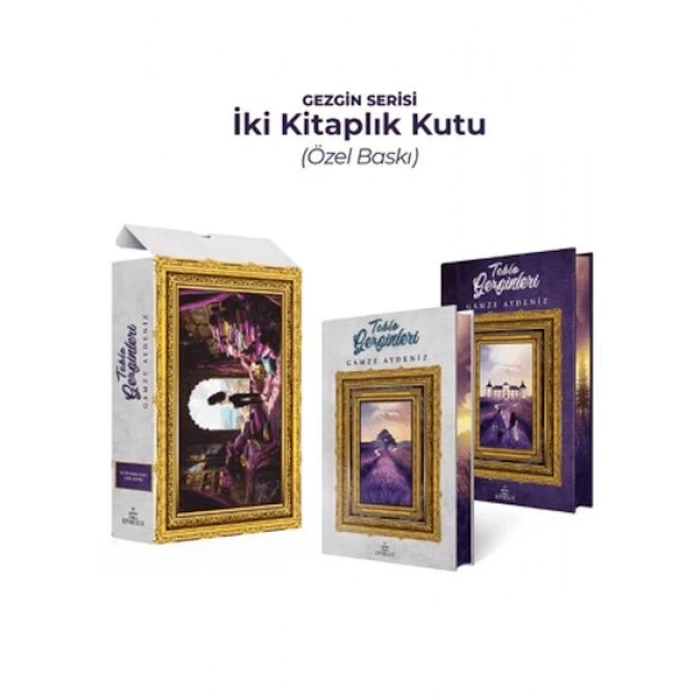 Gezgin Serisi İki Kitaplık Kutu – Yan Boyamalı