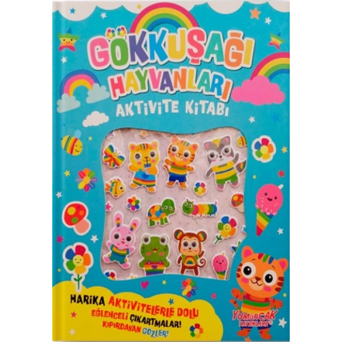 Gökkuşağı Hayvanları Aktivite Kitabı