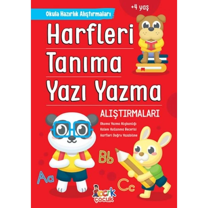 Harfleri Tanıma Yazı Yazma Alıştırmaları