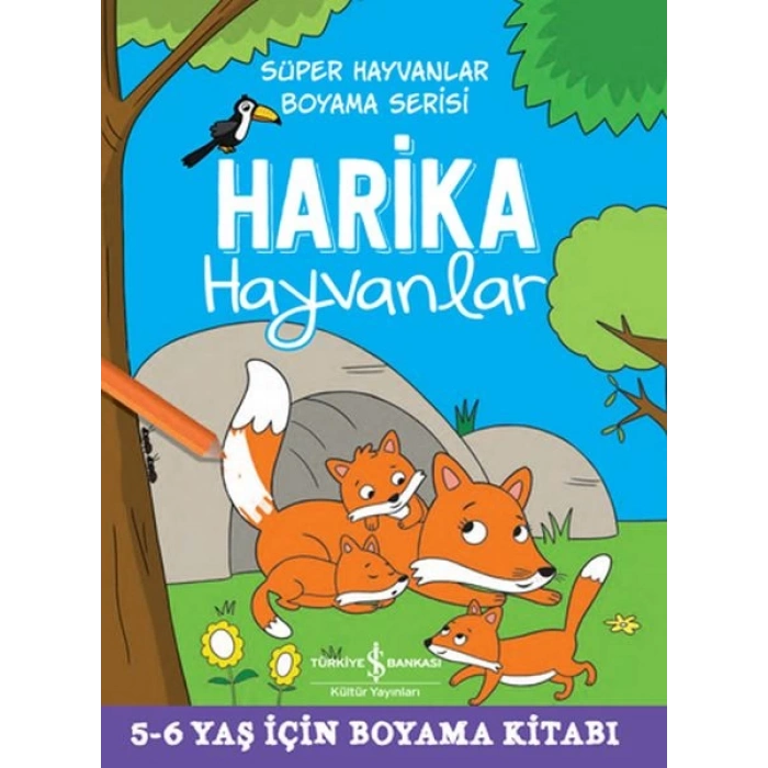 Harika Hayvanlar - Süper Hayvanlar Boyama Serisi