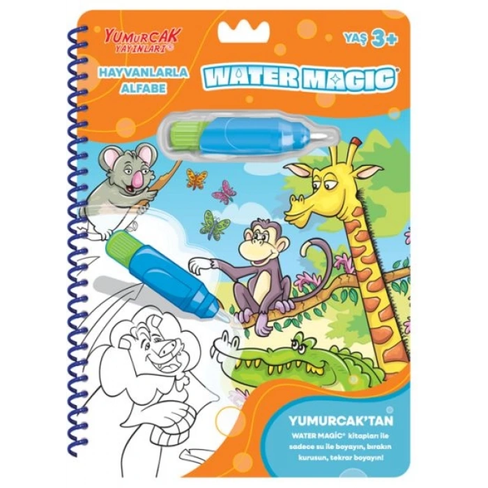 Hayvanlarla Alfabe - Yeni Water Magic