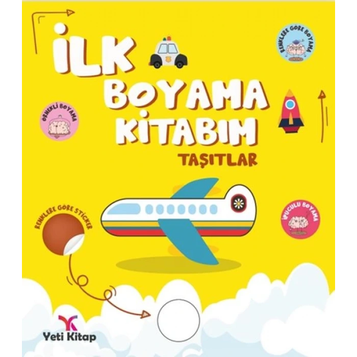 İlk Boyama Kitabım Taşıtlar